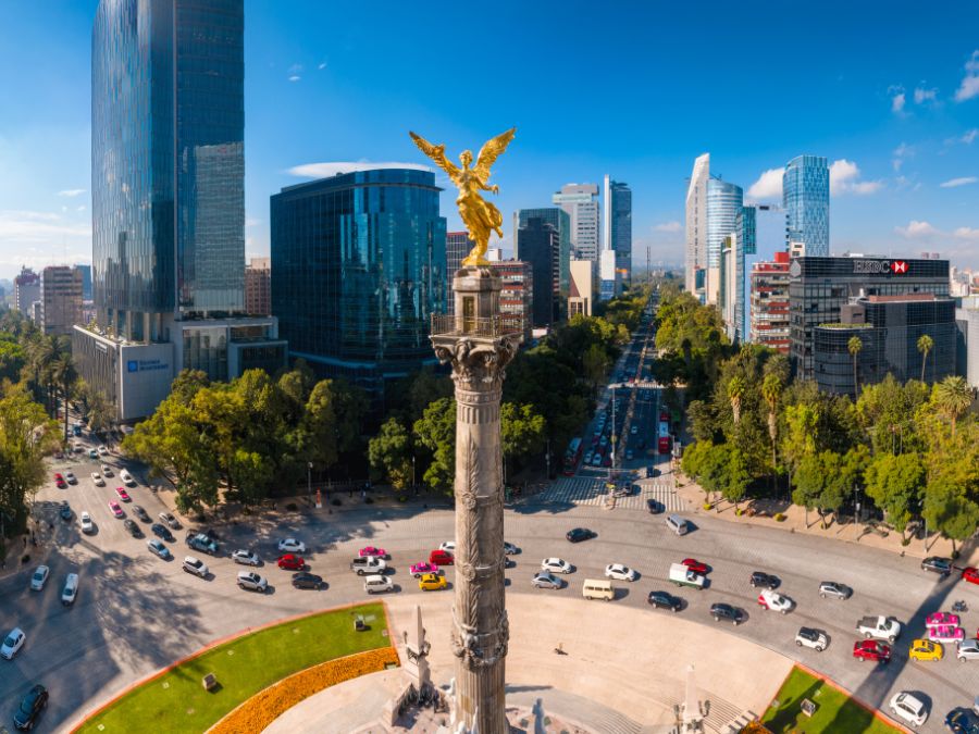 Ciudad de Mexico y su área metropolitana